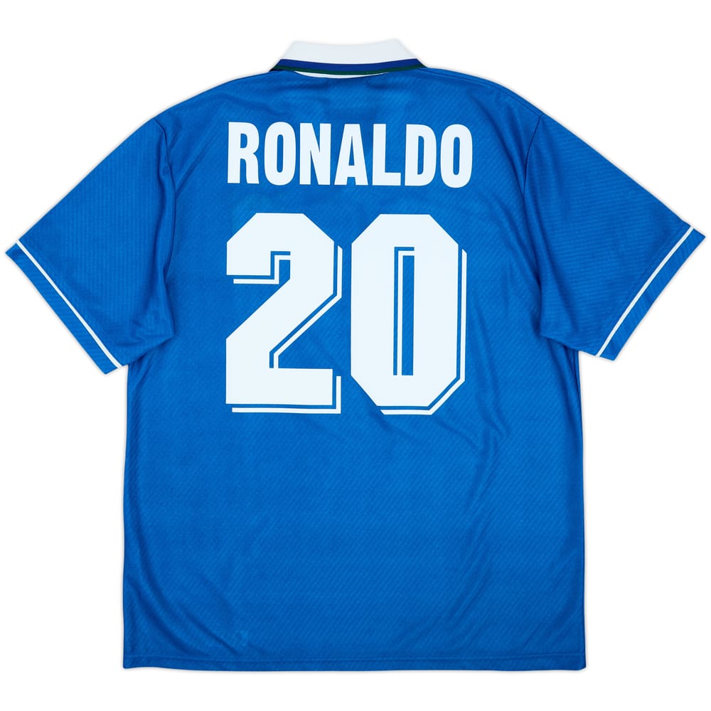 1994-97 Brazil Away Shirt Ronaldo #20 - 8/10 - (L)