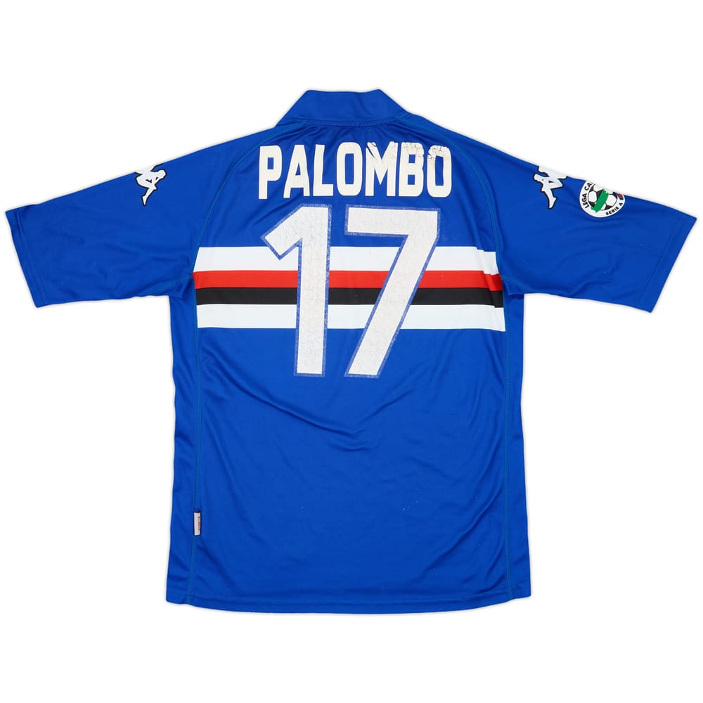 2008-09 Sampdoria Home Shirt Palombo #17 - 6/10 - (XL)