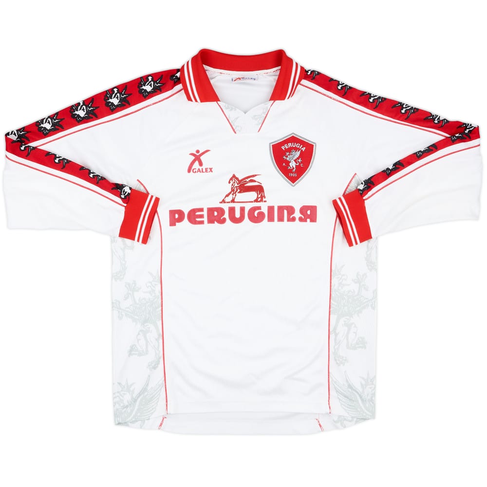1999-00 Perugia Away L/S Shirt - 8/10 - (S)