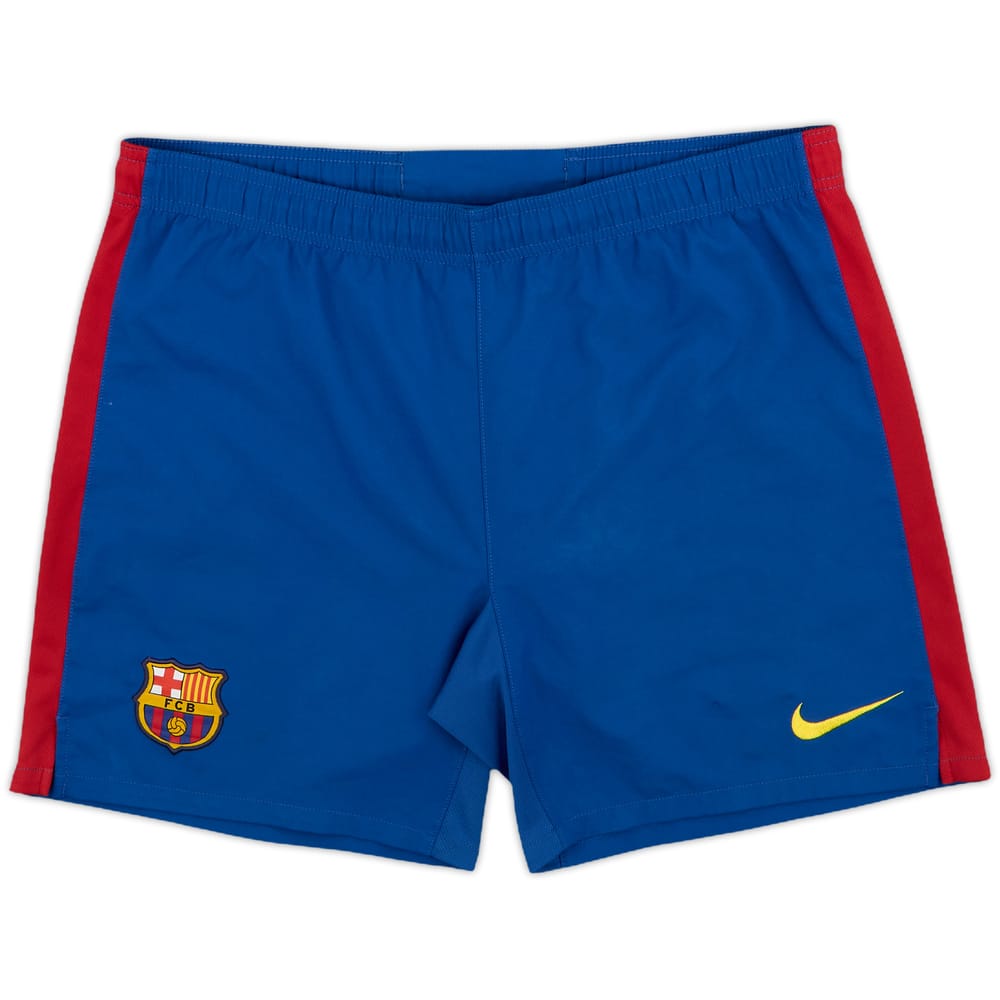 2009-10 Barcelona Home Shorts - 6/10 - (L)