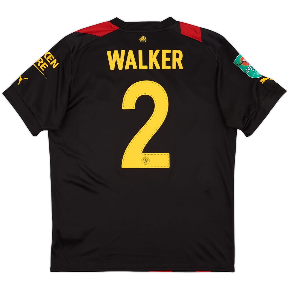 2022-23 Manchester City Away Shirt Walker #2 - 10/10 - (L)