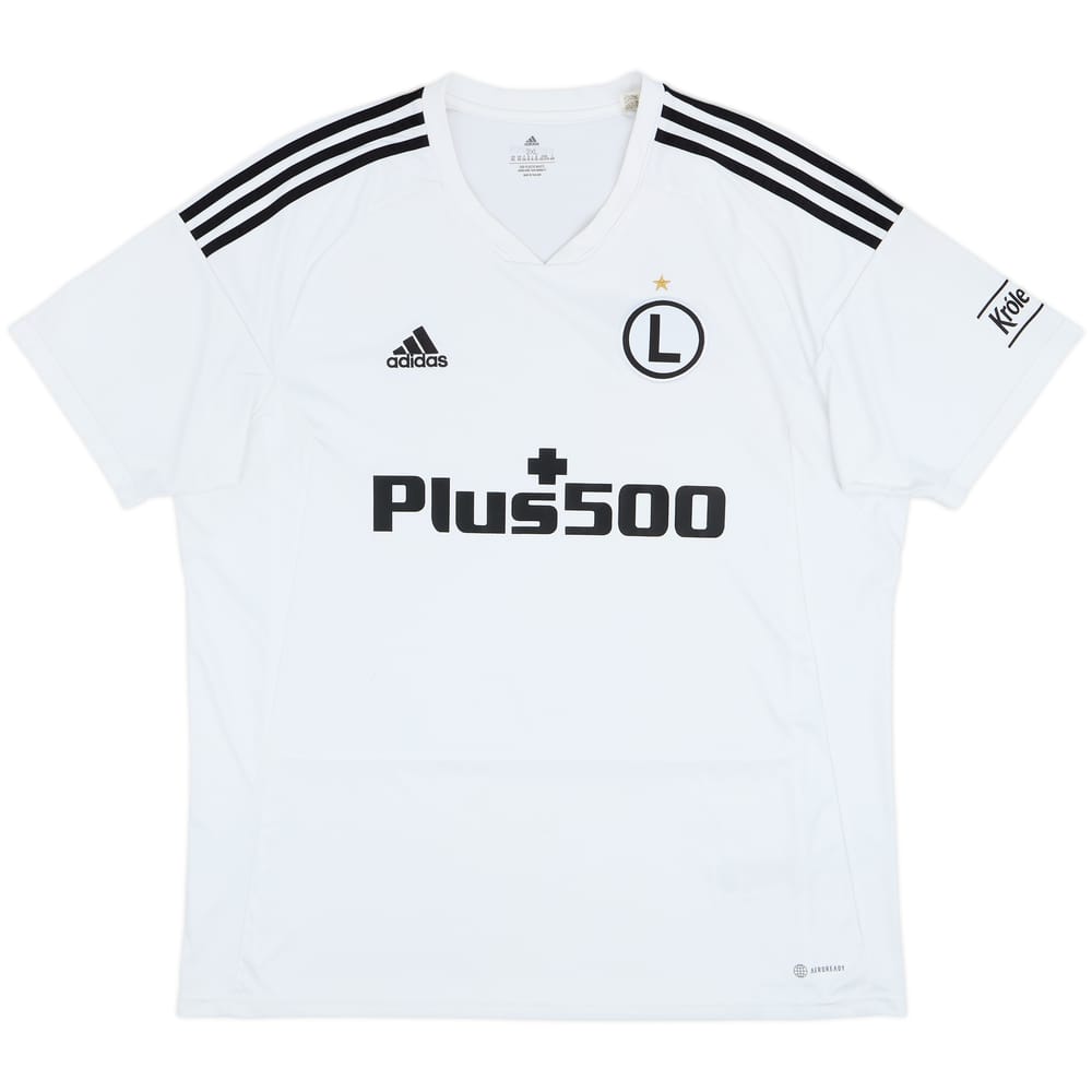 2022-23 Legia Warsaw Home Shirt - 7/10 - (XXL)