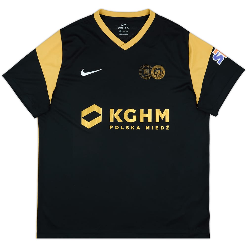 2021-22 Zaglebie Lubin Home Shirt - 9/10 - (XXL)
