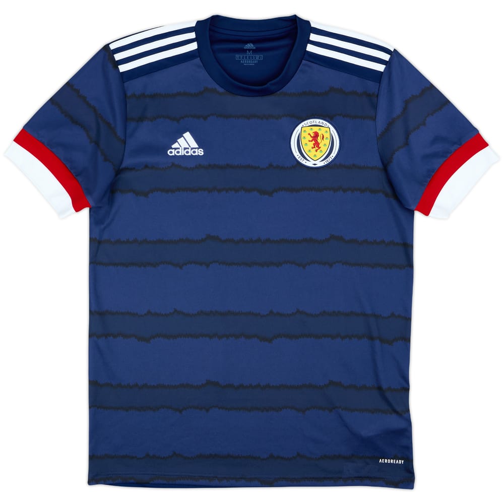 2020-22 Scotland Home Shirt - 9/10 - (M)