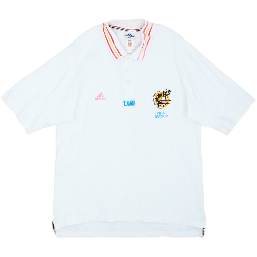 2002-04 Spain adidas Polo Shirt - 4/10 - (M)
