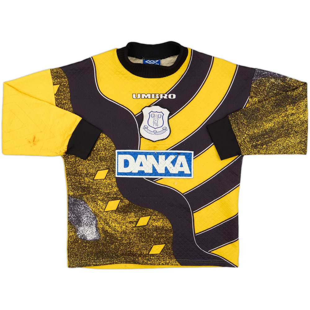 1995-96 Everton GK Shirt - 5/10 - (Y)