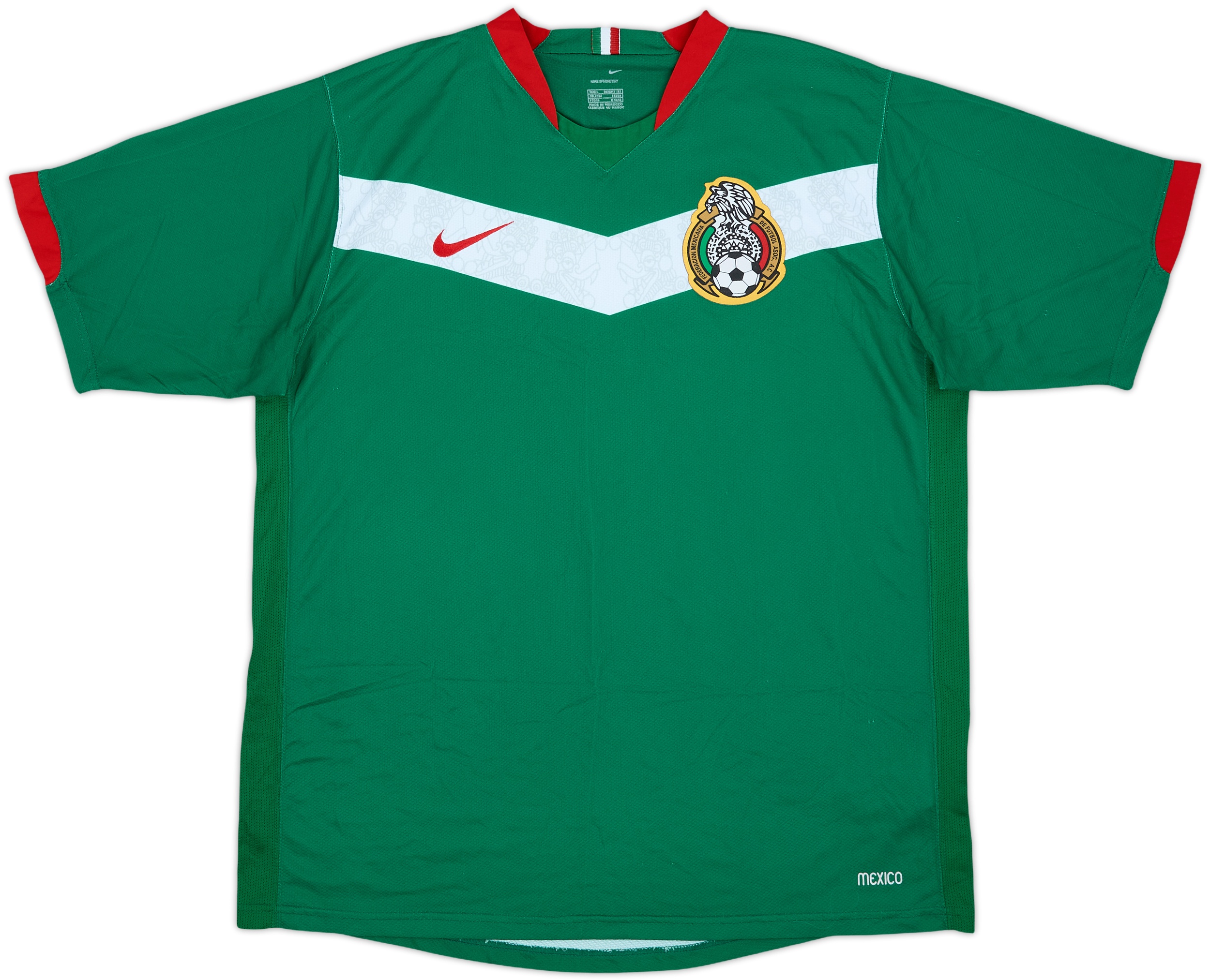 2006-07 Mexico Home Shirt - 9/10 - (L)
