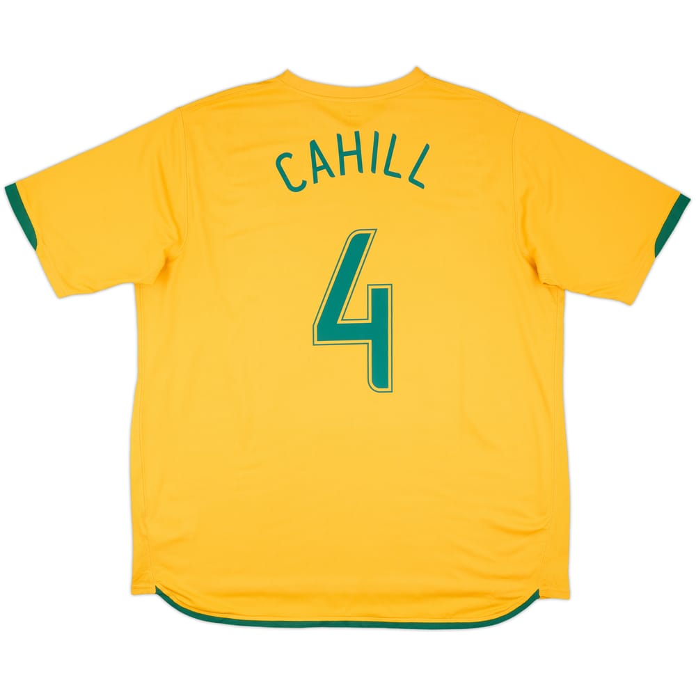 2006-08 Australia Home Shirt Cahill #4 - 7/10 - (XXL)