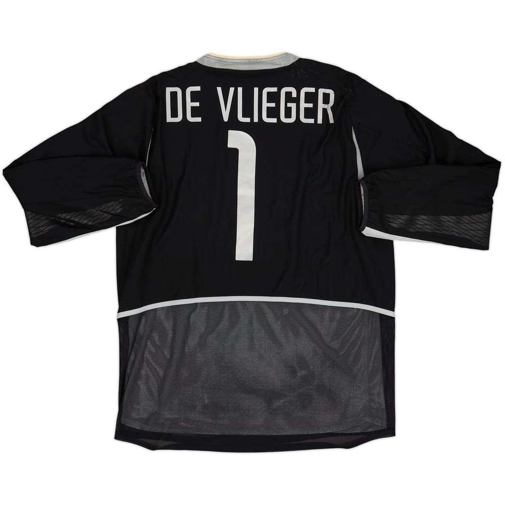 2002-04 Belgium Player Issue GK Shirt De Vlieger #1 (XL)