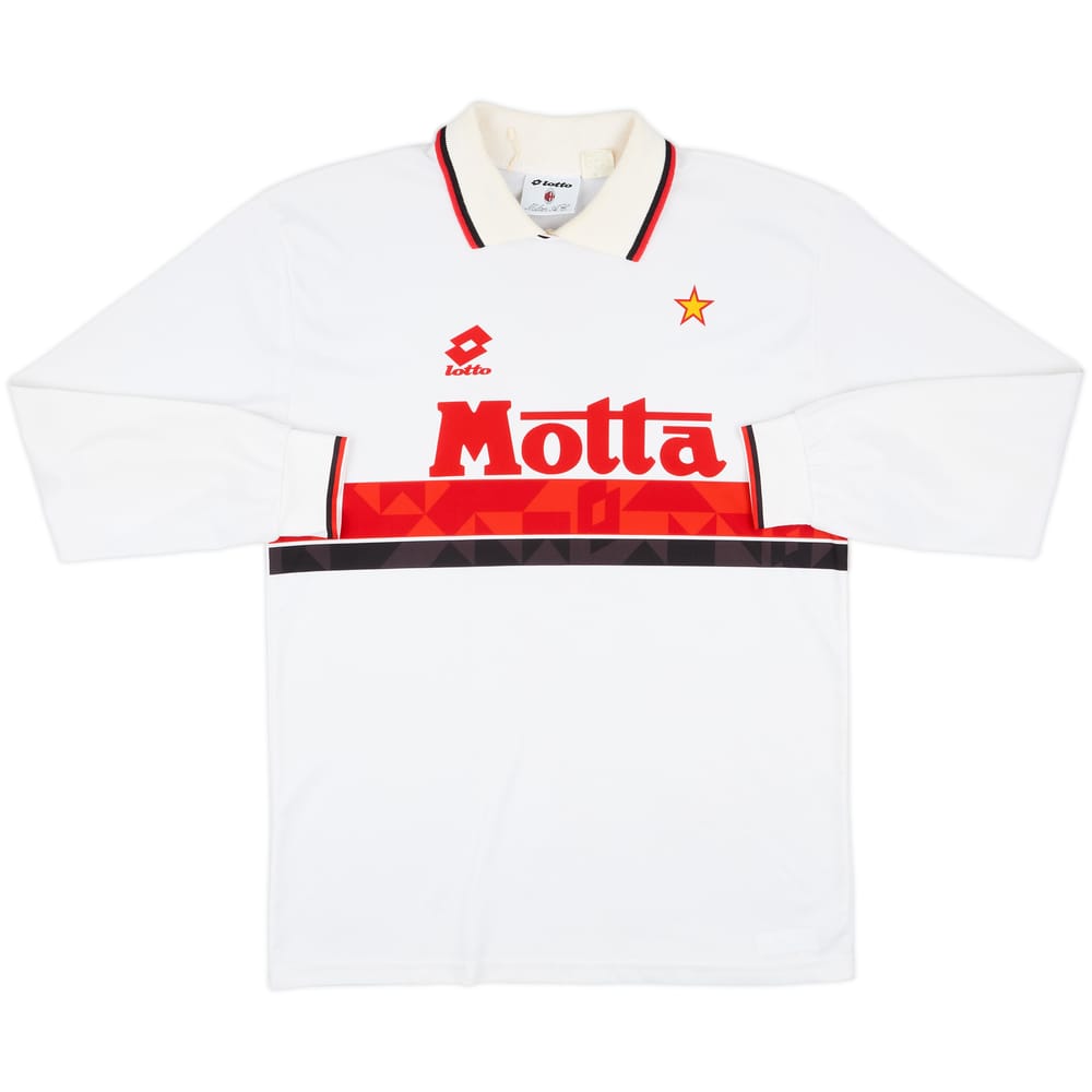1993-94 AC Milan Away L/S Shirt - 8/10 - (L)