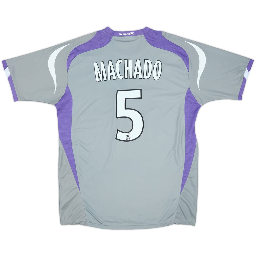 2009-10 Toulouse Away Shirt Machado #5 - 7/10 - (L)