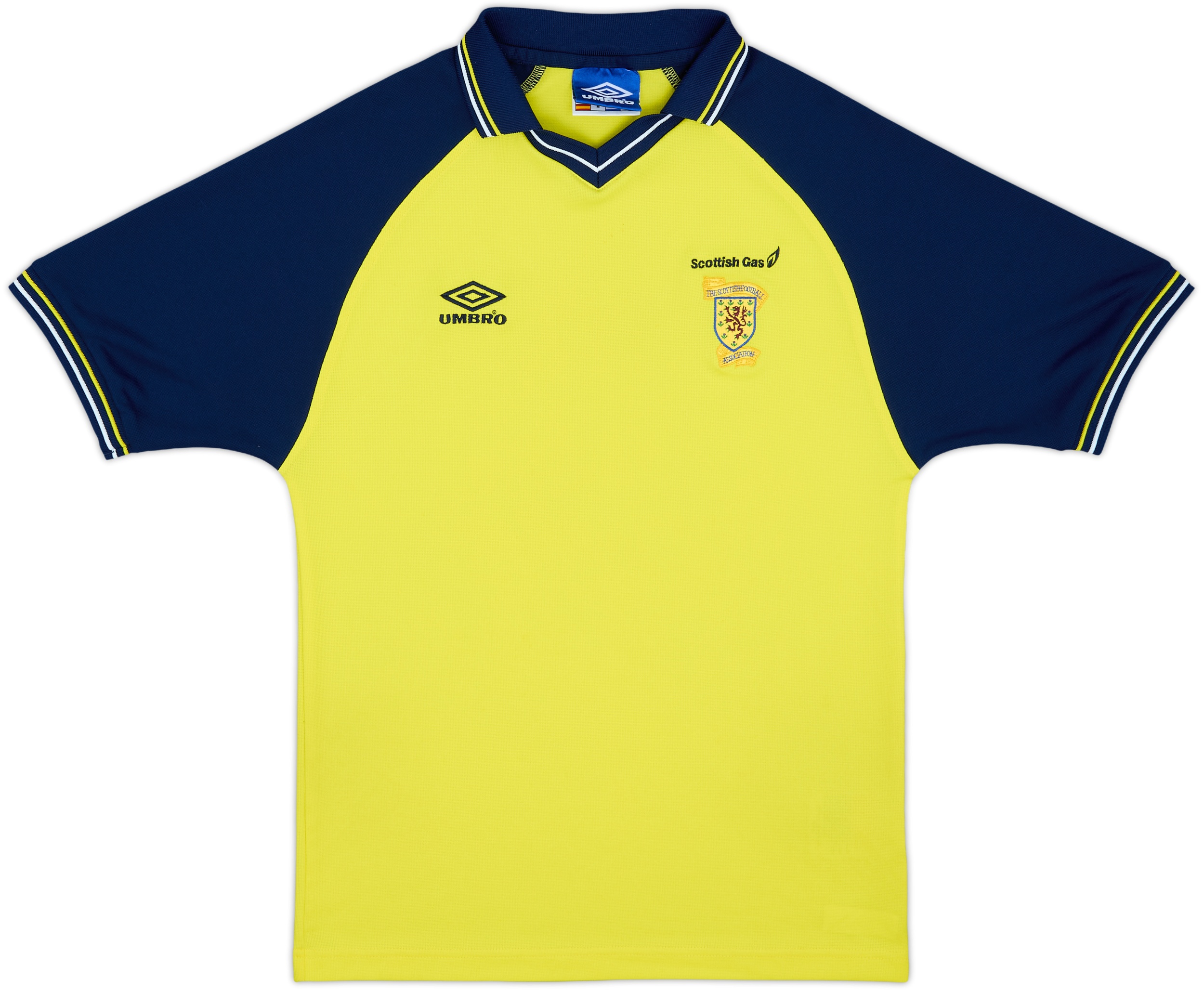 1998-99 Scotland Umbro Polo Shirt - 8/10 - (M)
