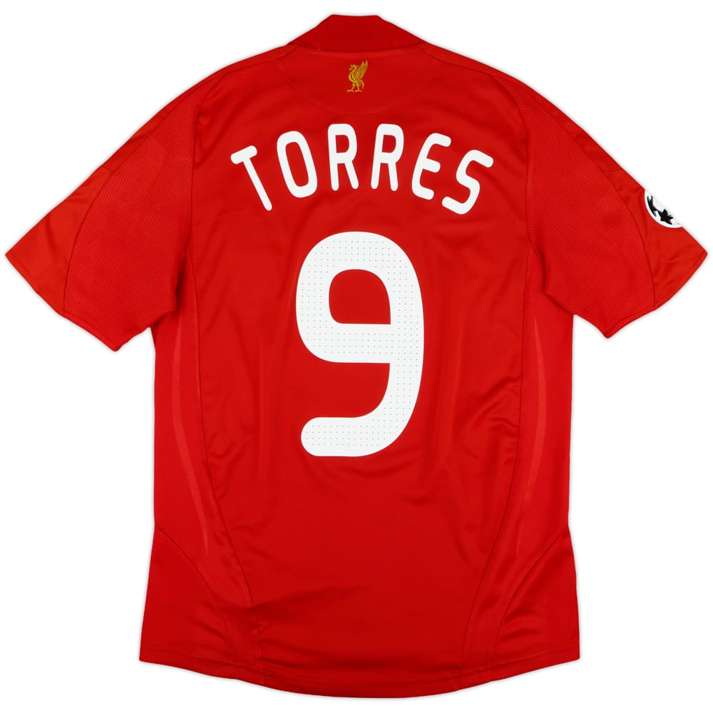 2008-10 Liverpool Home Shirt Torres #9 - 6/10 - (S)