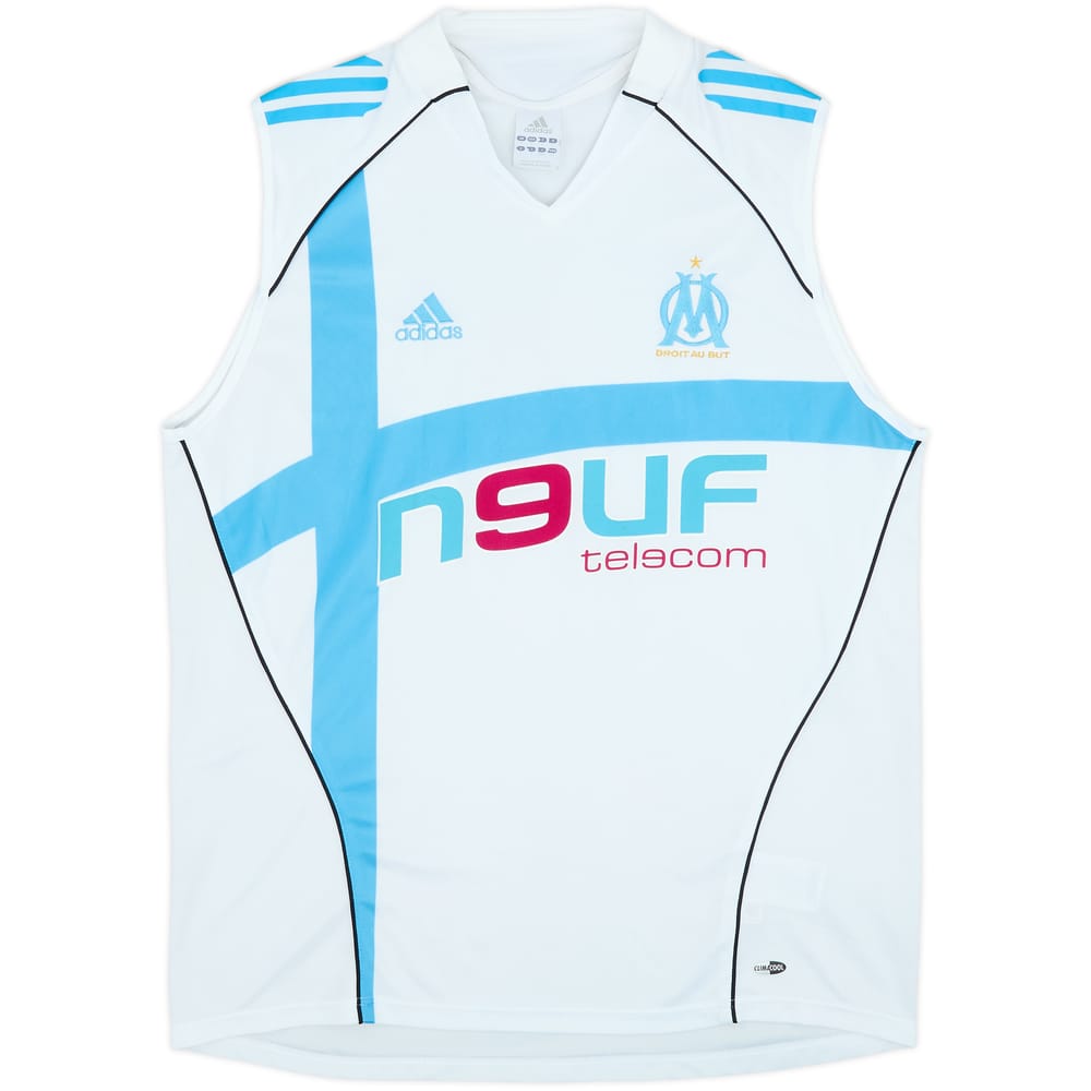 2005-06 Olympique Marseille adidas Training Vest - 9/10 - (L)