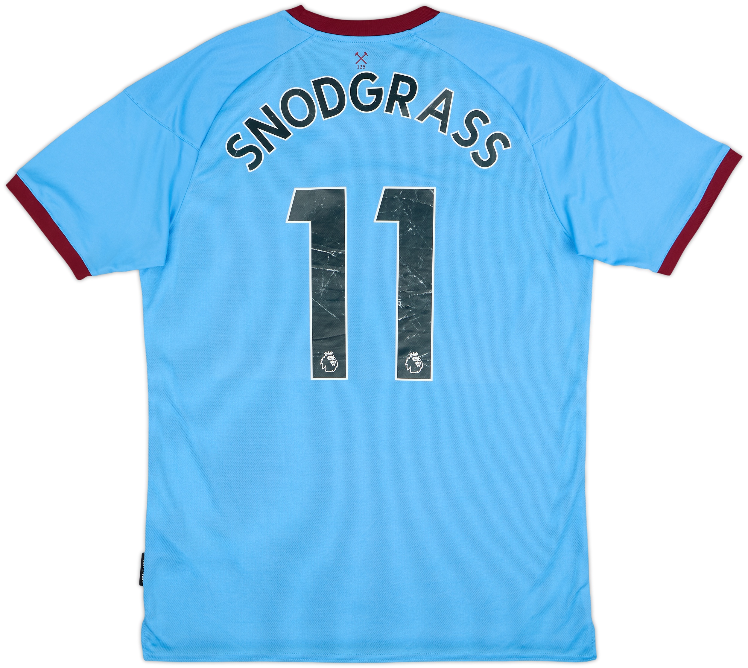 2020-21 West Ham Away Shirt Snodgrass #11 - 5/10 - (L)