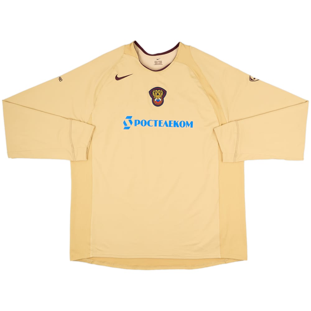 2004-06 Russia Nike Player Issue Training L/S Shirt - 10/10 - (XL)