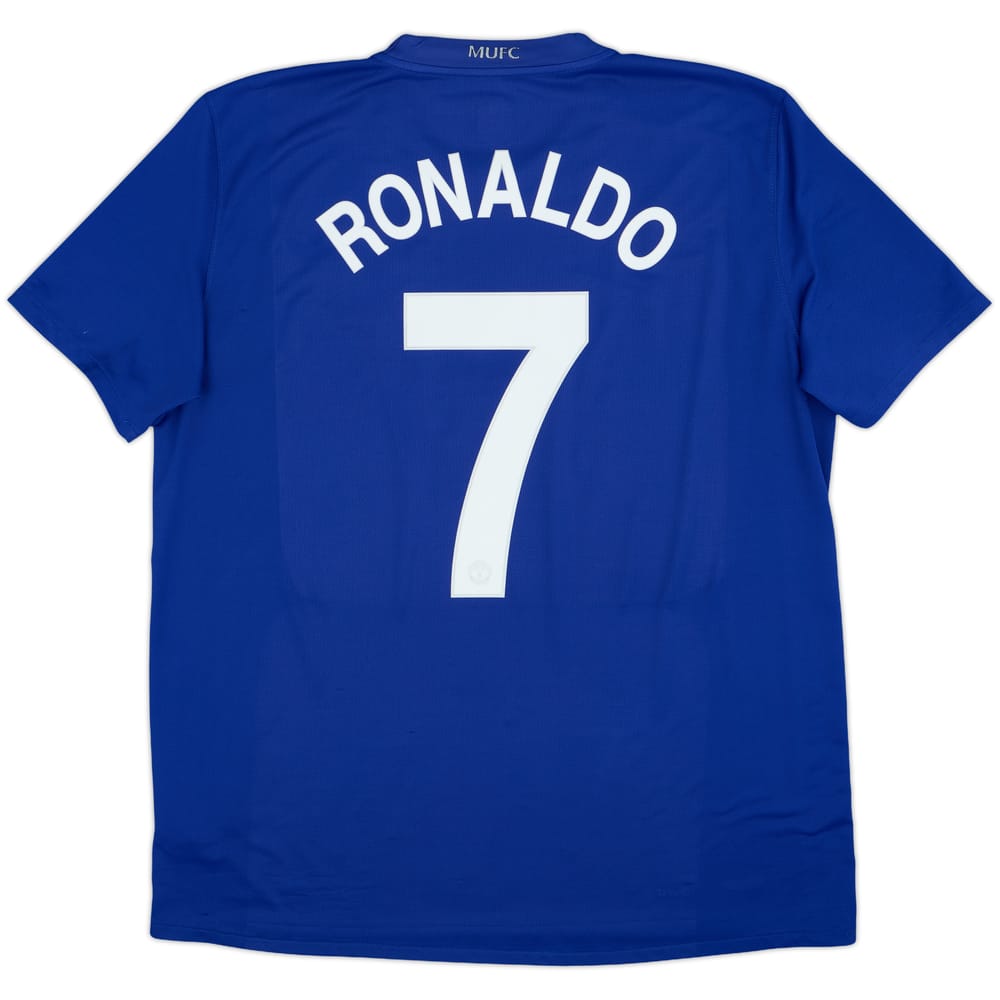 2008-09 Manchester United Third Shirt Ronaldo #7 - 7/10 - (XL)