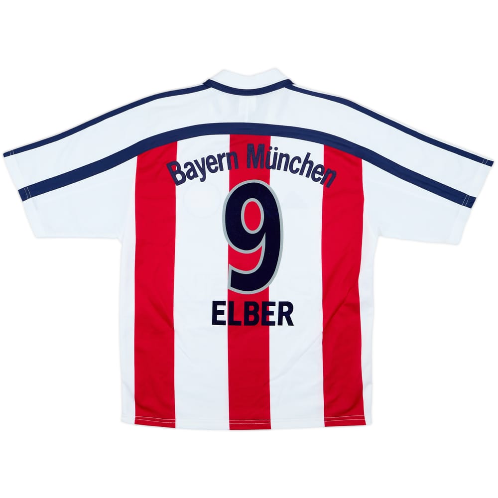 2000-01 Bayern Múnich Camiseta Visitante Elber #9 - 6/10 - (M)