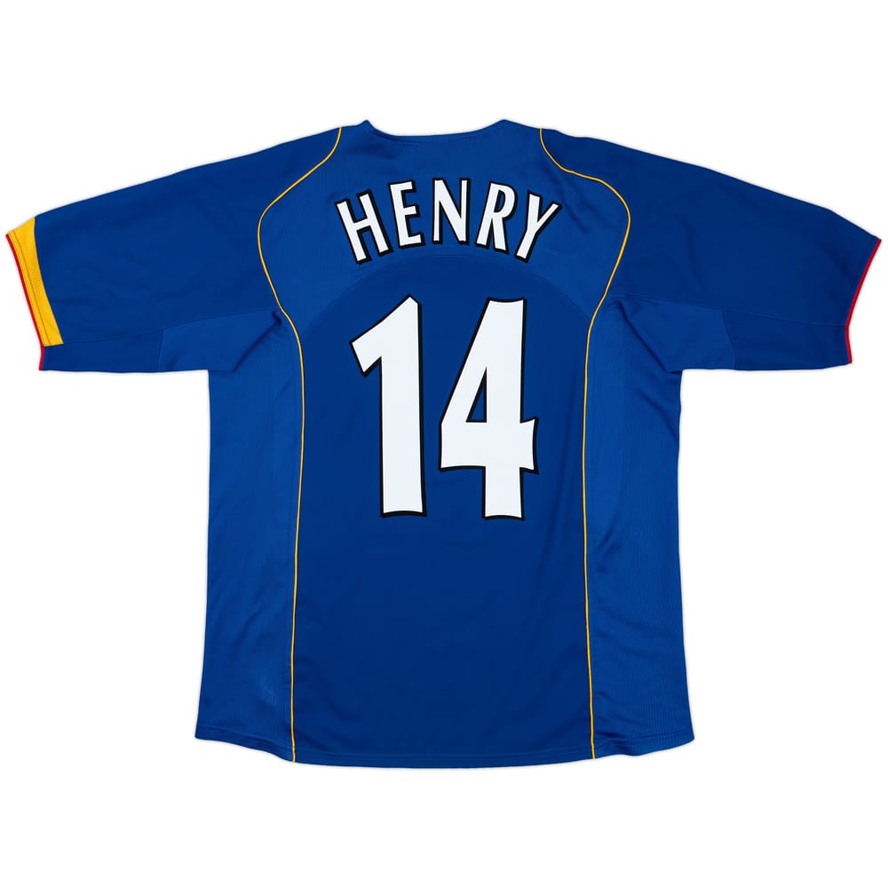 2004-06 Arsenal Away Shirt Henry #14 - 8/10 - (XL)