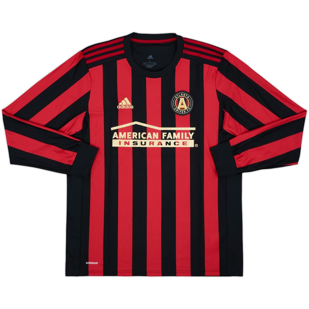 2019-20 Atlanta United Home L/S Shirt - 8/10 - (L)