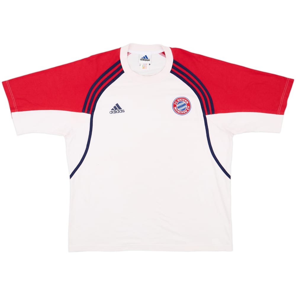 2000-01 Bayern Munich adidas Cotton Tee - 7/10 - (XL)