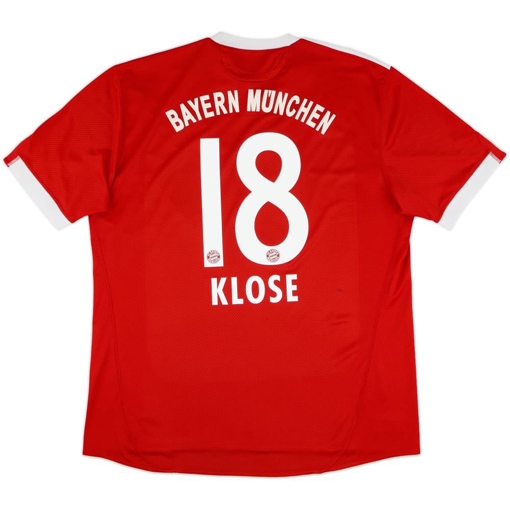 2009-10 Bayern Munich Home Shirt Klose #18 - 7/10 - (XXL)