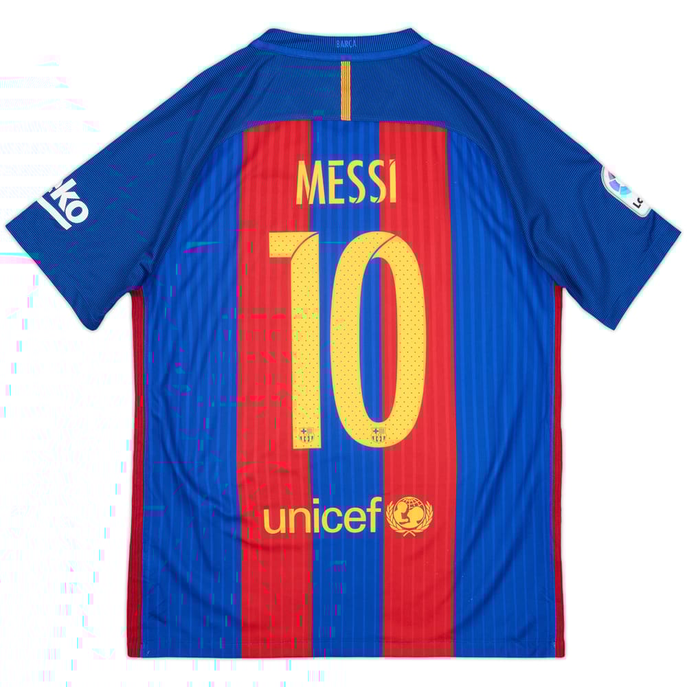 2016-17 Barcelona Home Shirt Messi #10 - 8/10 - (M)