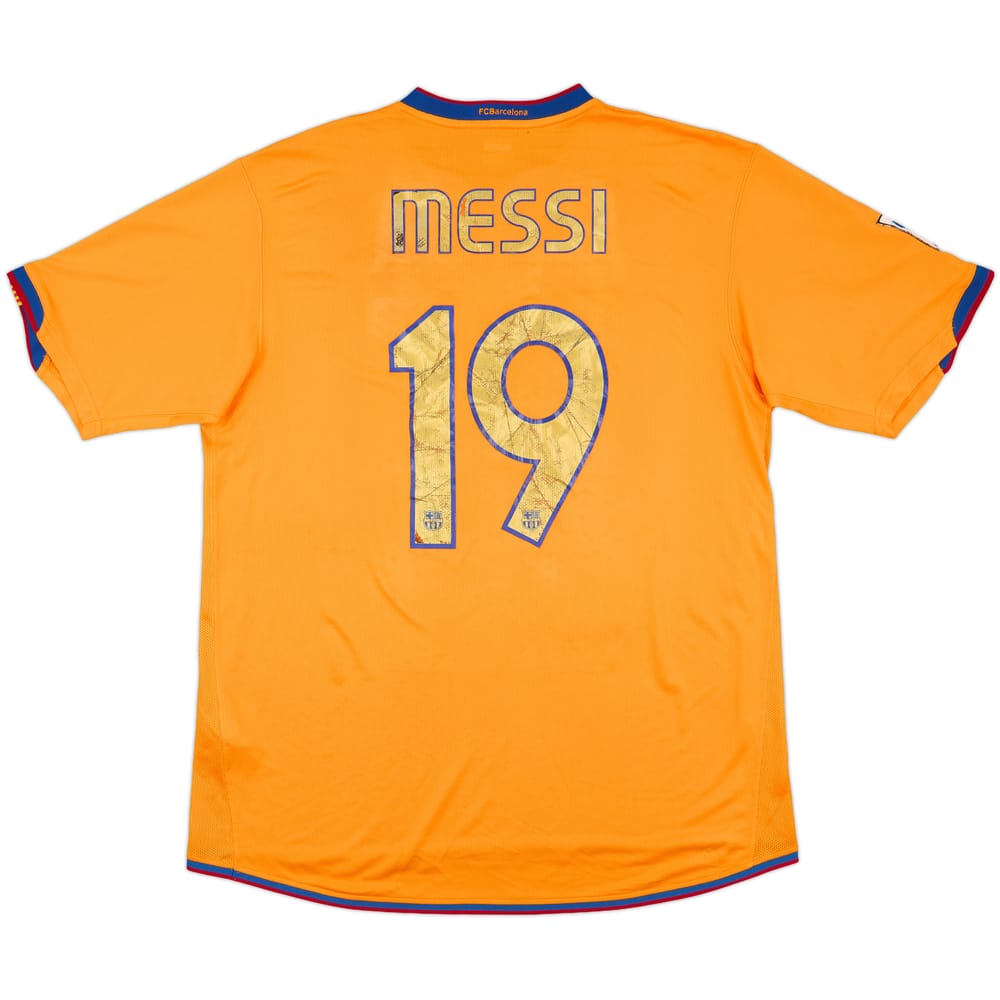 2006-08 Barcelona Away Shirt Messi #19 - 5/10 - (XL)