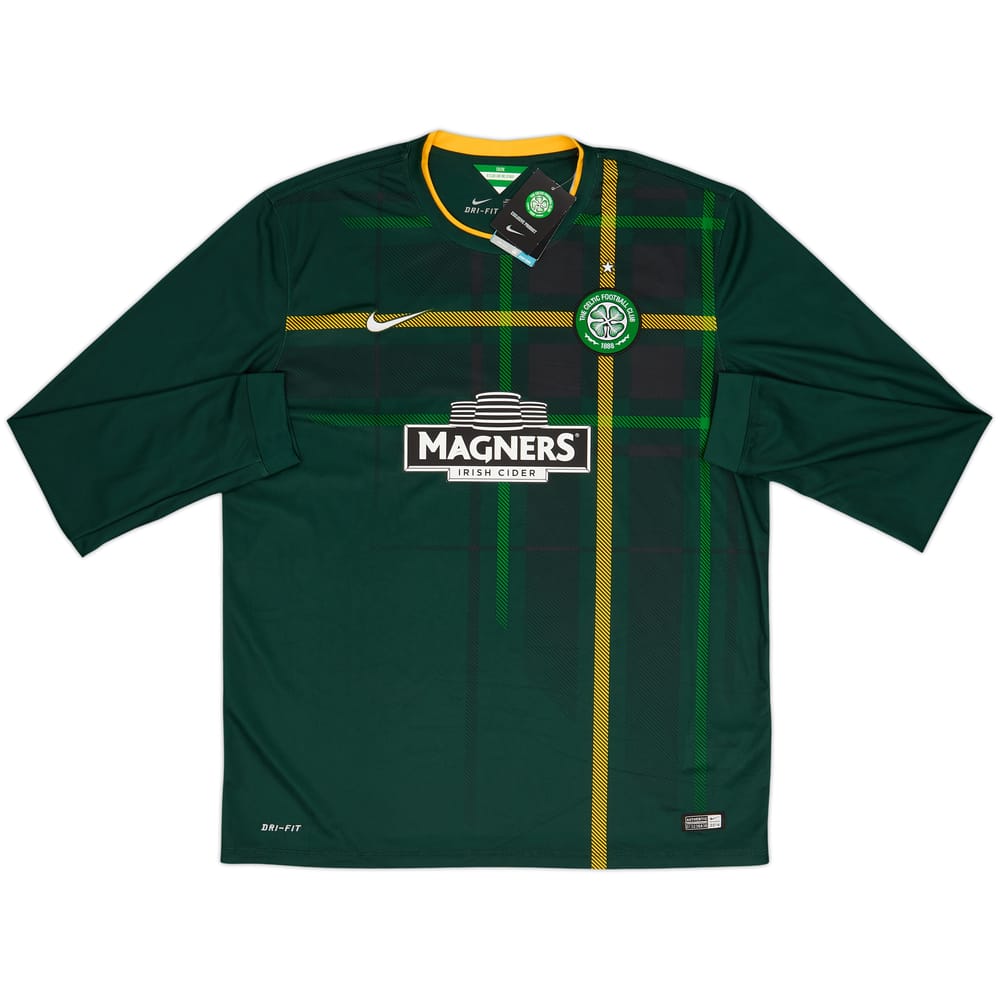 2014-15 Celtic Away L/S Shirt (XL)