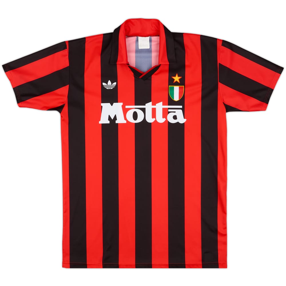 1992-93 AC Milan Home Shirt - 10/10 - (M)