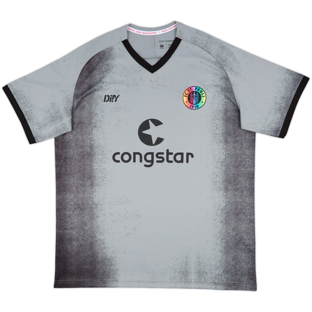 2021-22 St Pauli &#039;Anti-Racism&#039; Third Shirt - 10/10 - (XXL)