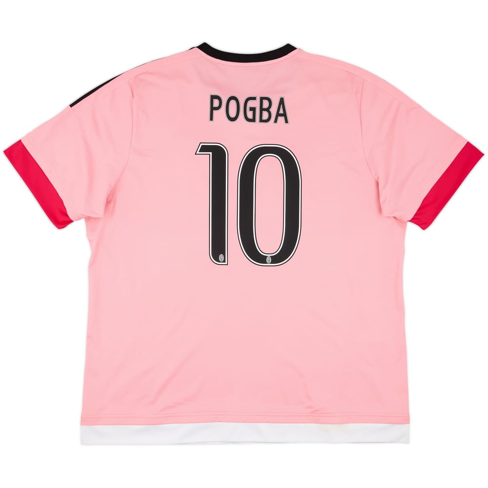 2015-16 Juventus Away Shirt Pogba #10 - 9/10 (XXL)