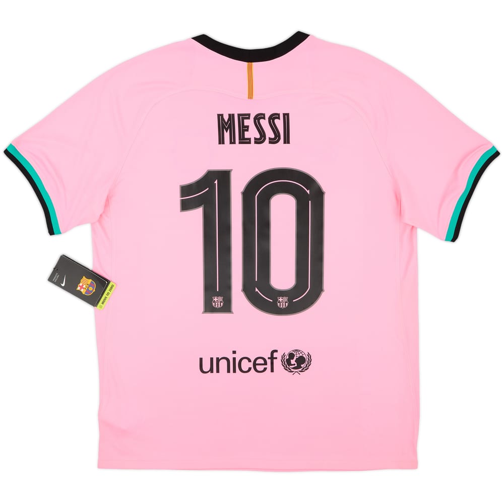 2020-21 Barcelona Third Shirt Messi #10 (XL)
