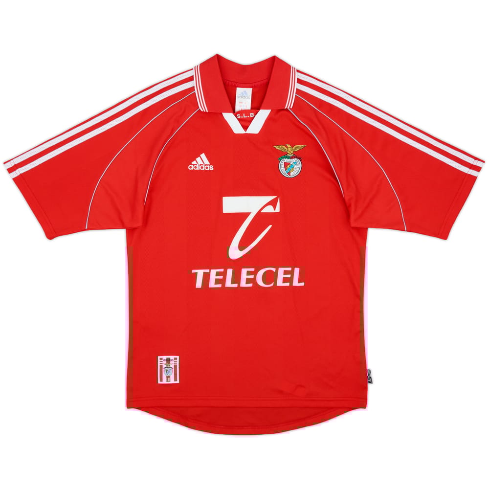 1999-00 Benfica Home Shirt - 8/10 - (S)