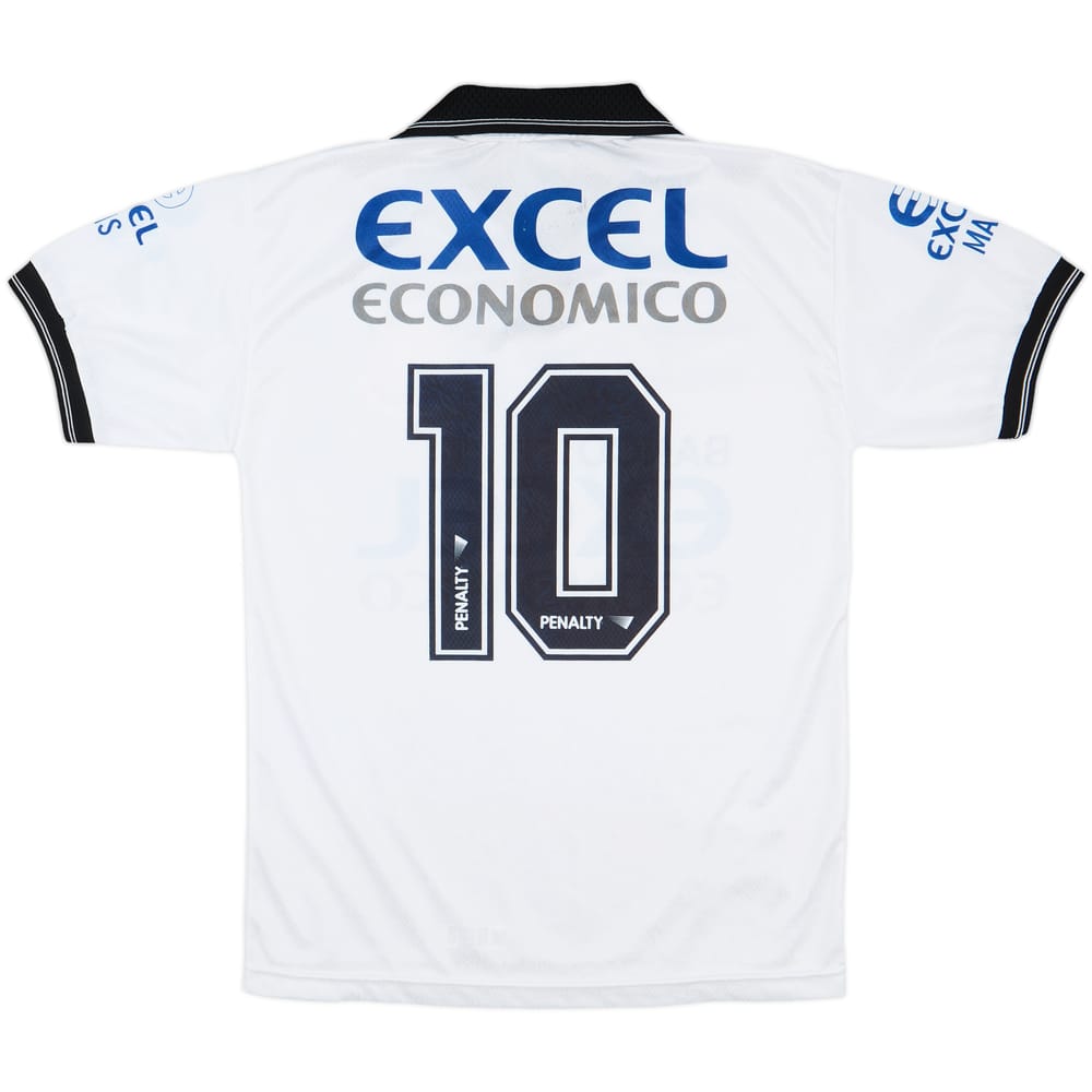 1997 Corintihians Home Shirt #10 - 9/10 - (M)