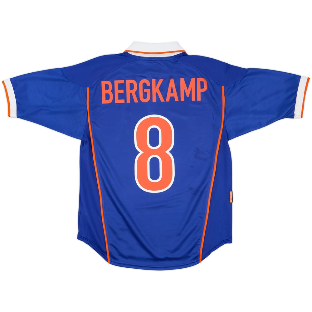 1998-00 Netherlands Away Shirt Bergkamp #8 - 8/10 - (S)