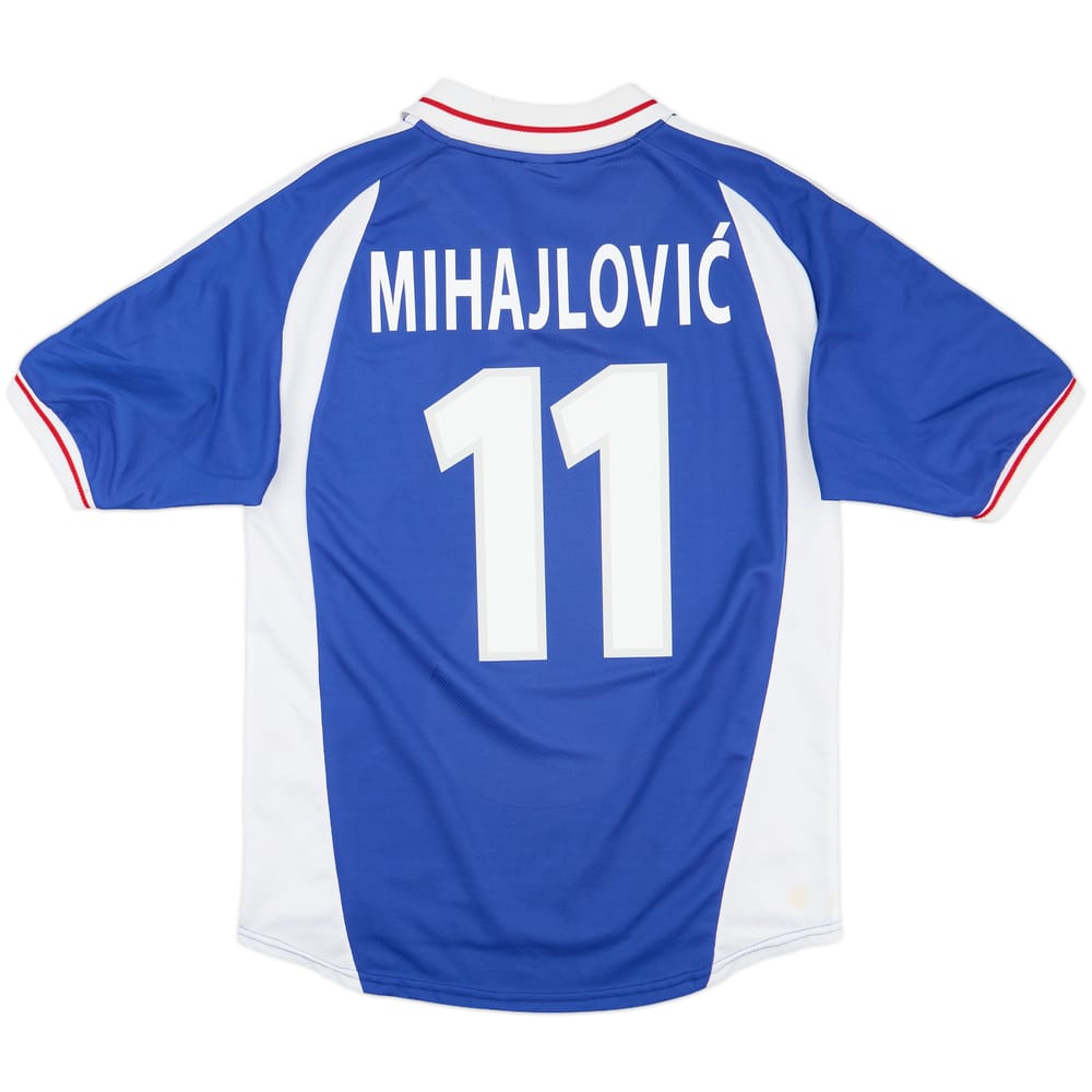 2000-01 Yugoslavia Home Shirt Mihajlovic #11 - 8/10 - (M)
