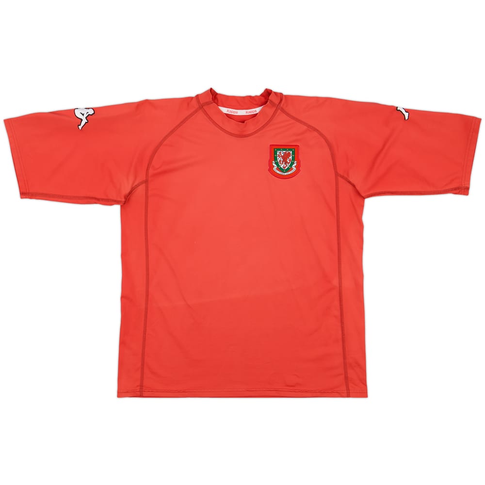 2000-01 Wales Home Shirt - 5/10 - (XL)