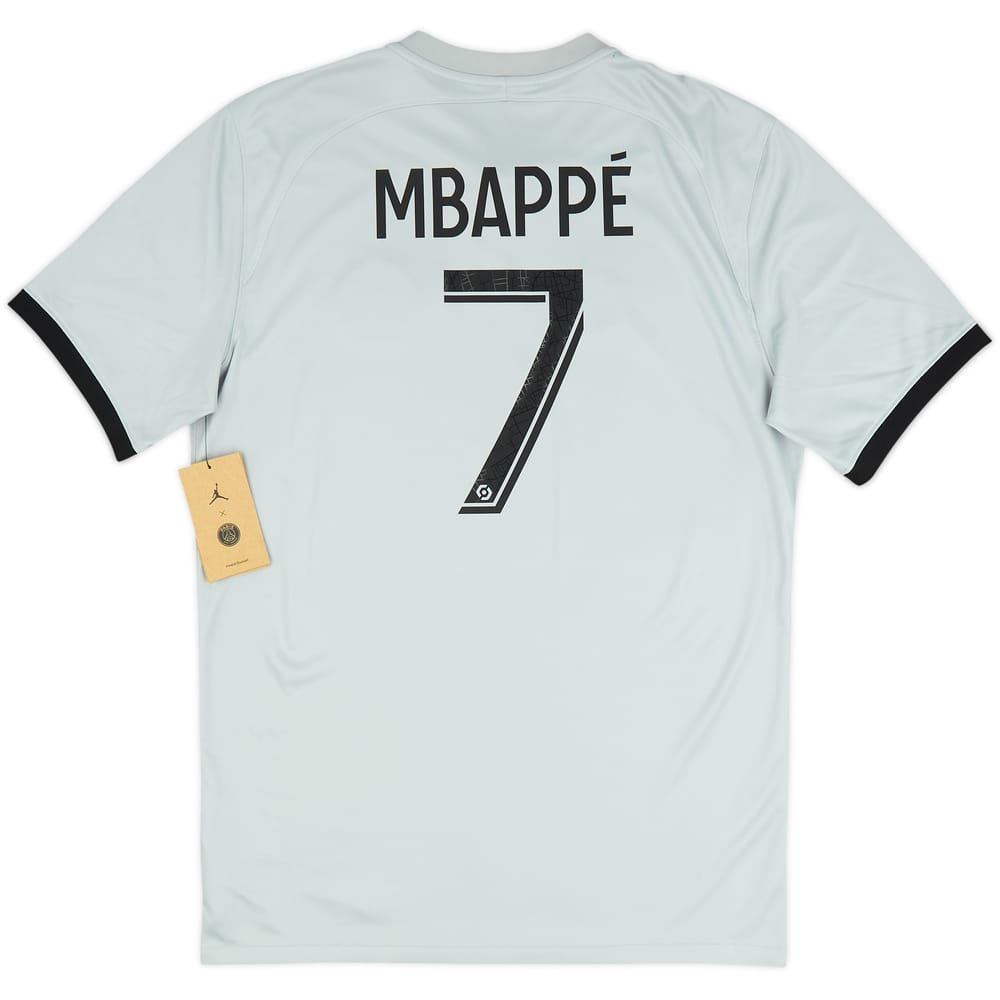 2022-23 Paris Saint-Germain Away Shirt Mbappe #7 (L)