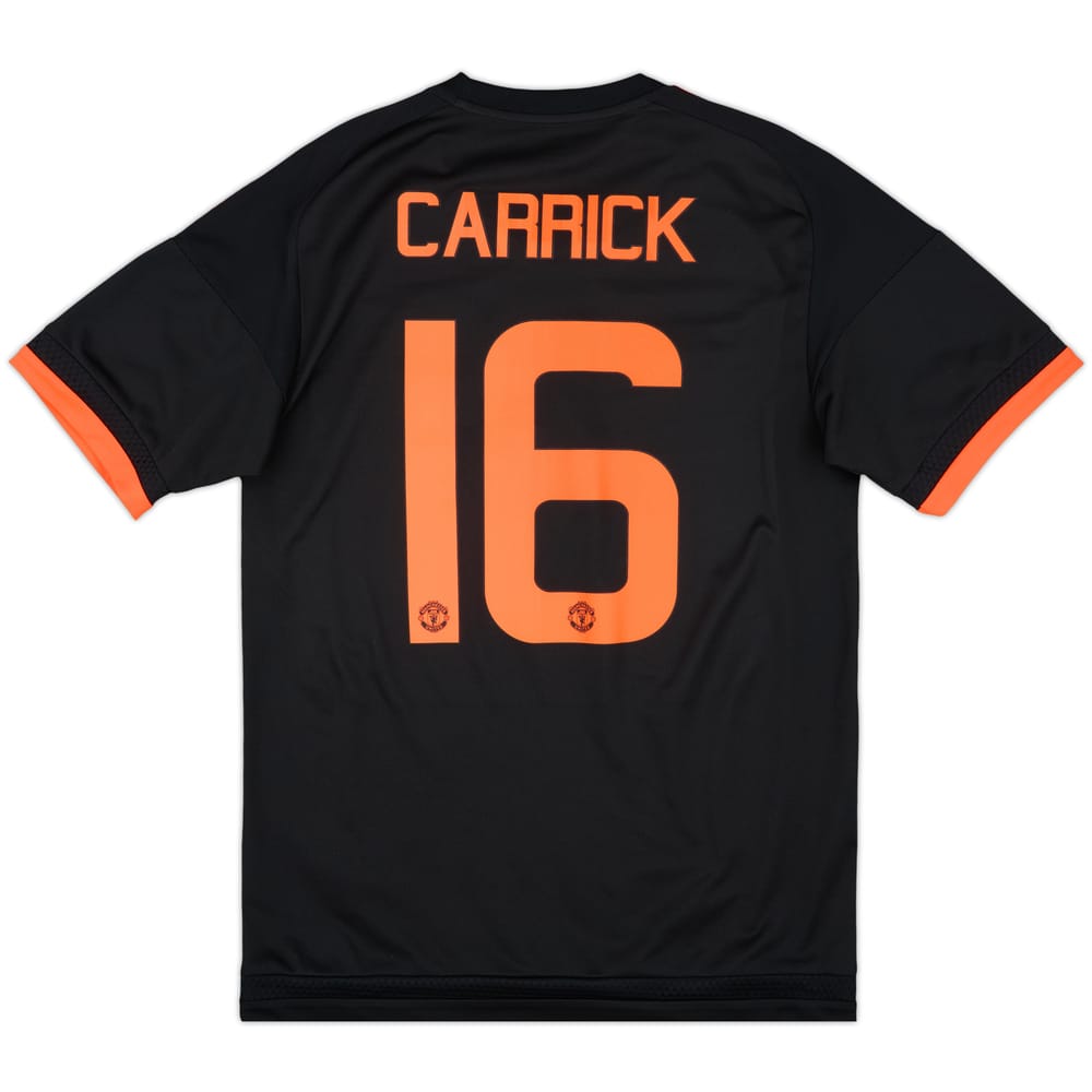 2015-16 Manchester United Third Shirt Carrick #16 - 7/10 - (M)