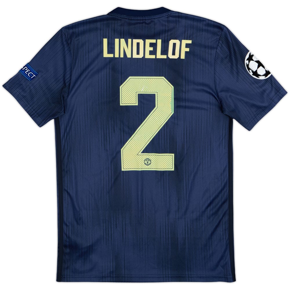 2018-19 Manchester United Third Shirt Lindelof #2 - 7/10 - (S)