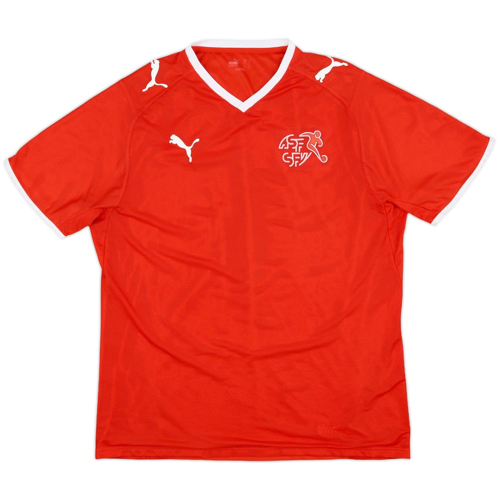 2008-10 Switzerland Home Shirt - 7/10 - (L)