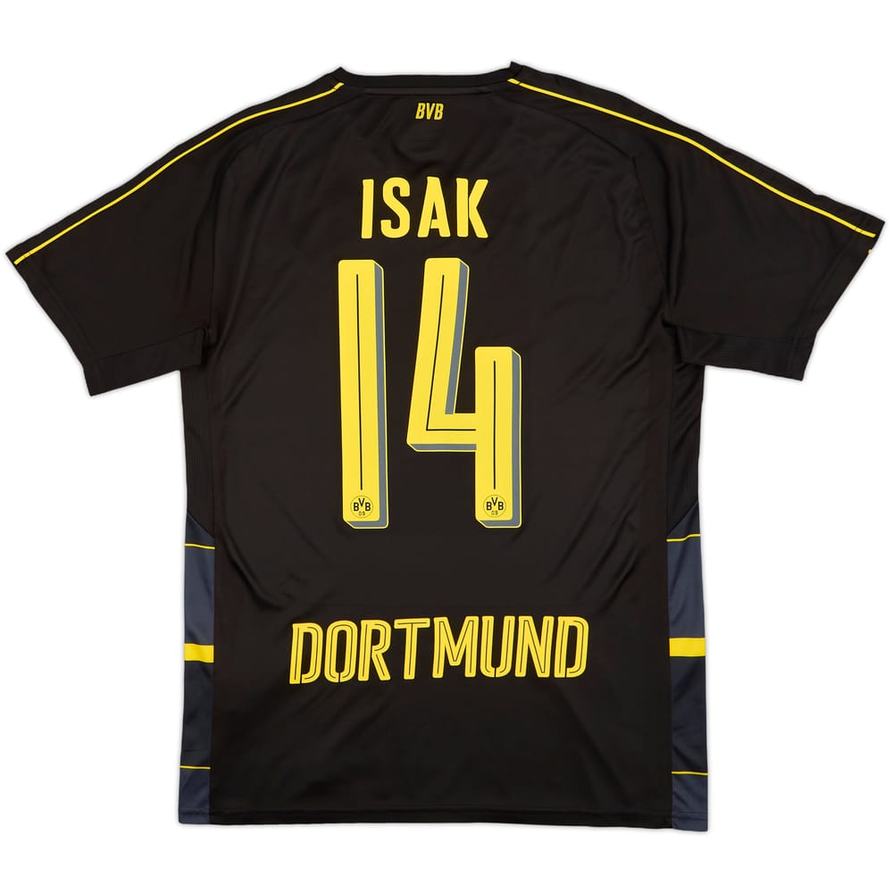 2016-17 Borussia Dortmund Away Shirt Isak #14 - 6/10 - (M)