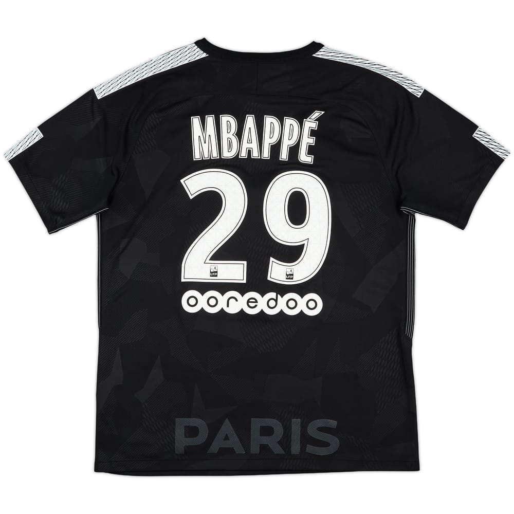 2017-18 Paris Saint-Germain Third Shirt Mbappe #29 - 7/10 - (L)