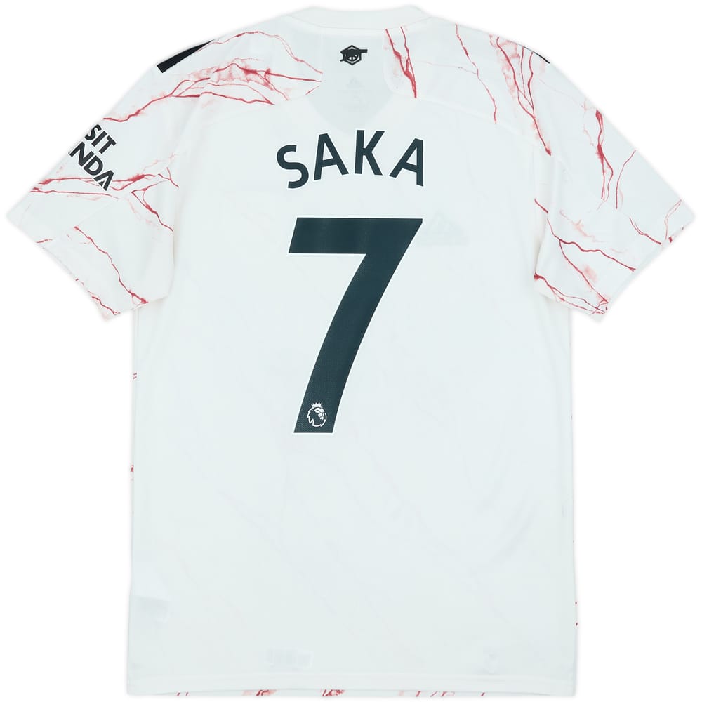 2020-21 Arsenal Away Shirt Saka #7 - 6/10 - (S)
