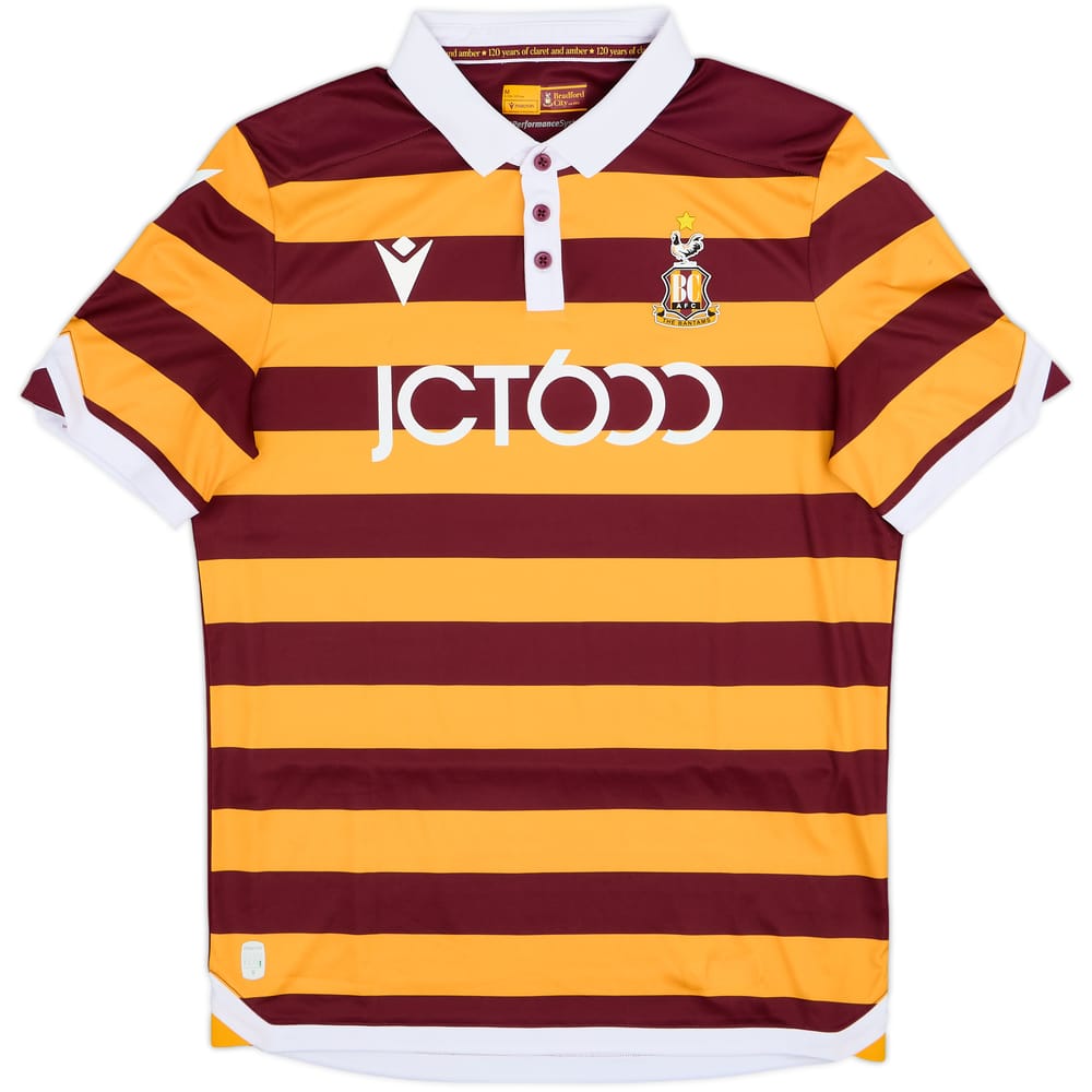 2023-24 Bradford City Home Shirt - 10/10 - (M)