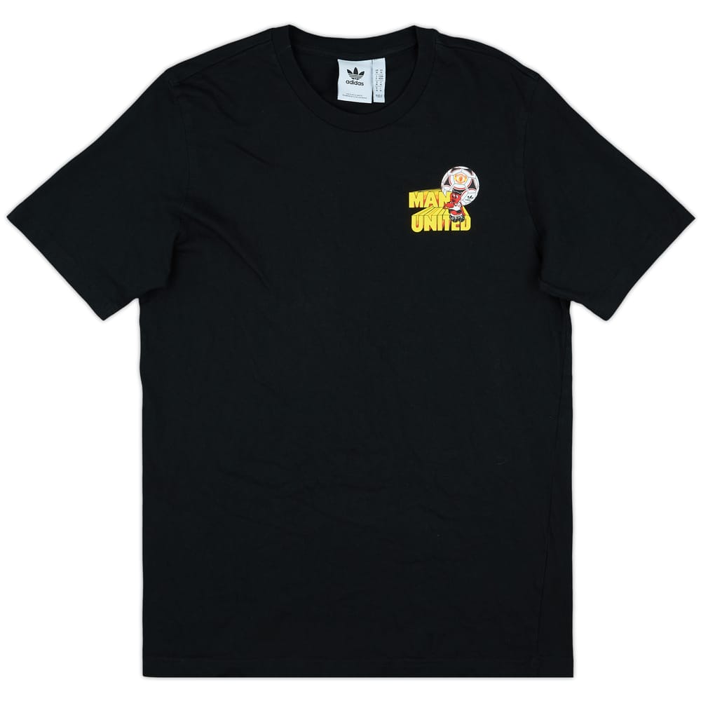 2022-23 Manchester United adidas Graphic Tee - 8/10 - (M)