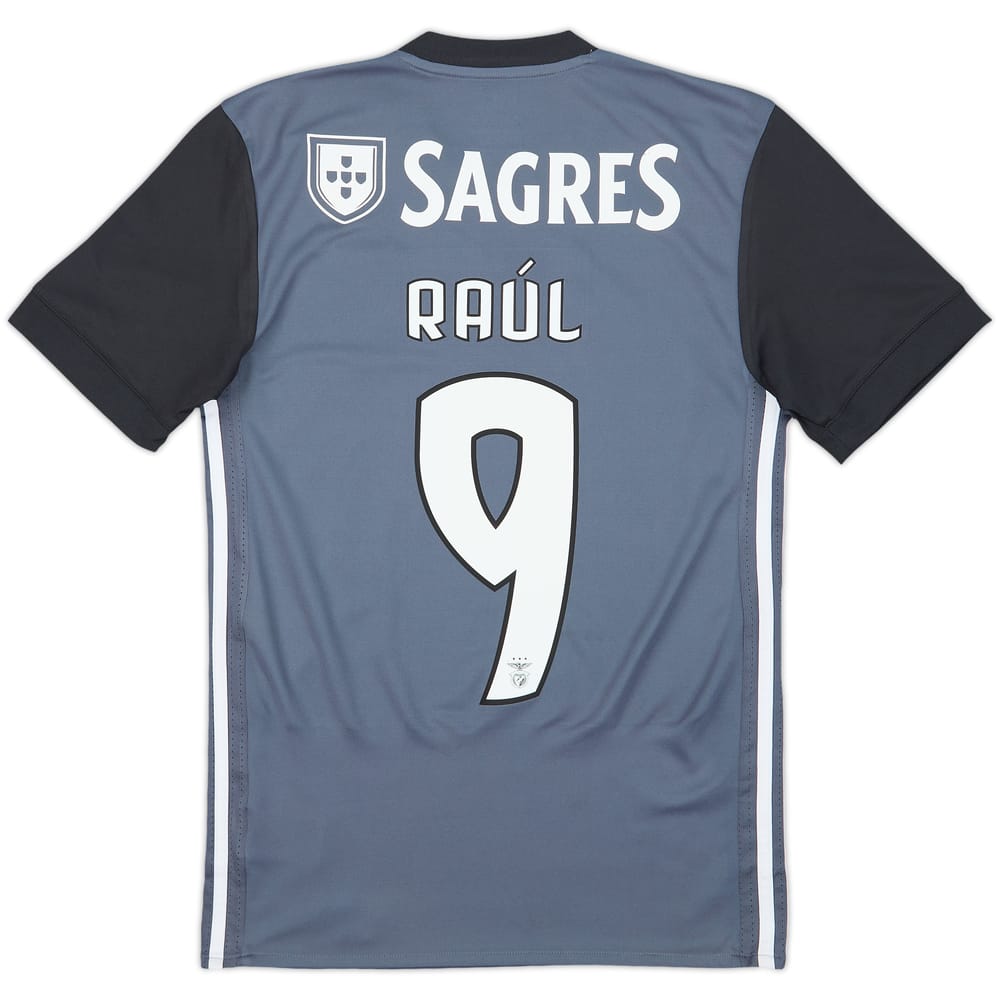 2017-18 Benfica Away Shirt Raul #9 - 10/10 - (XS)
