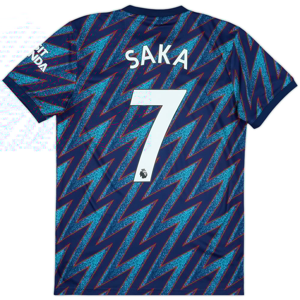2021-22 Arsenal Third Shirt Saka #7 - 10/10 - (S)