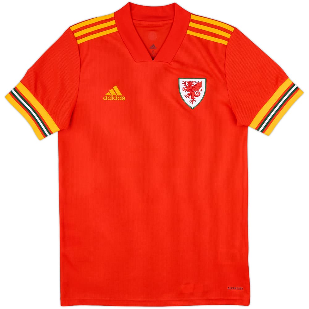 2020-21 Wales Home Shirt - 10/10 - (S)